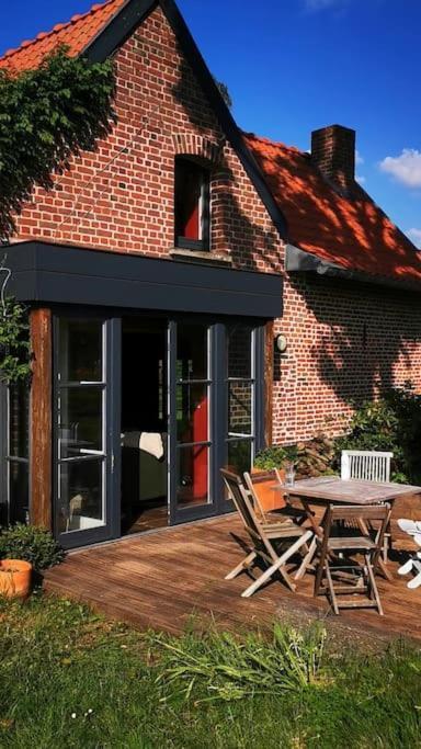 Ferme De Caractere Avec Piscine Et Cheminee Villa Sainghin-en-Mélantois Buitenkant foto