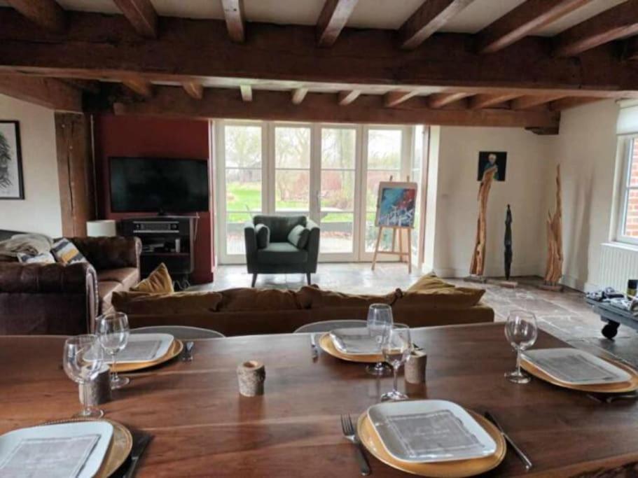 Ferme De Caractere Avec Piscine Et Cheminee Villa Sainghin-en-Mélantois Buitenkant foto