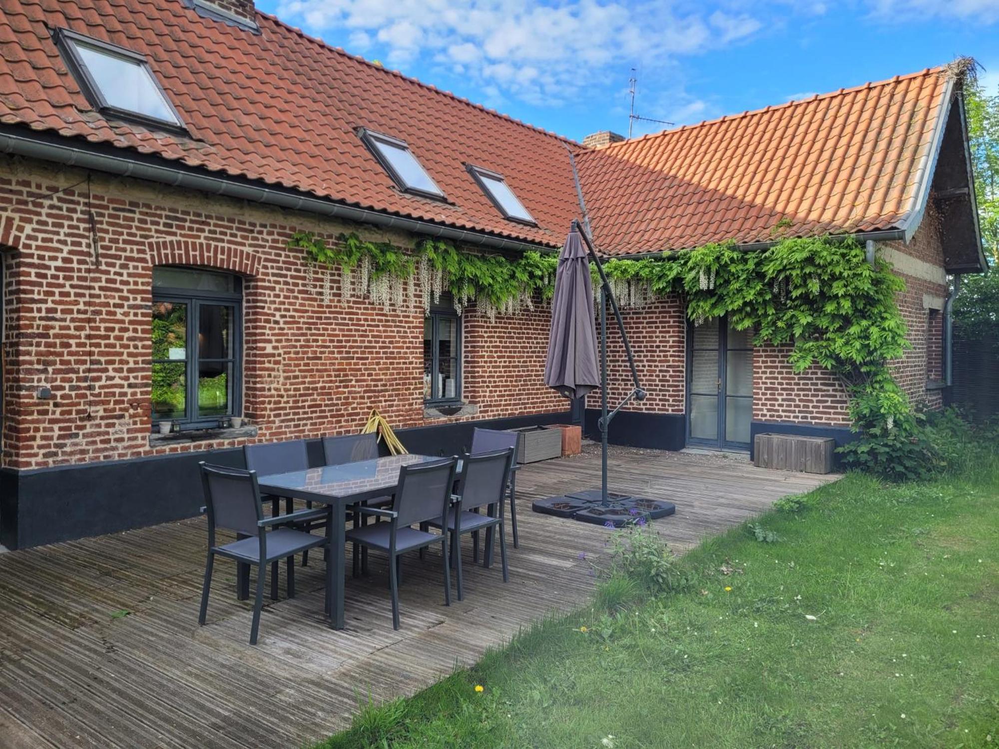 Ferme De Caractere Avec Piscine Et Cheminee Villa Sainghin-en-Mélantois Buitenkant foto